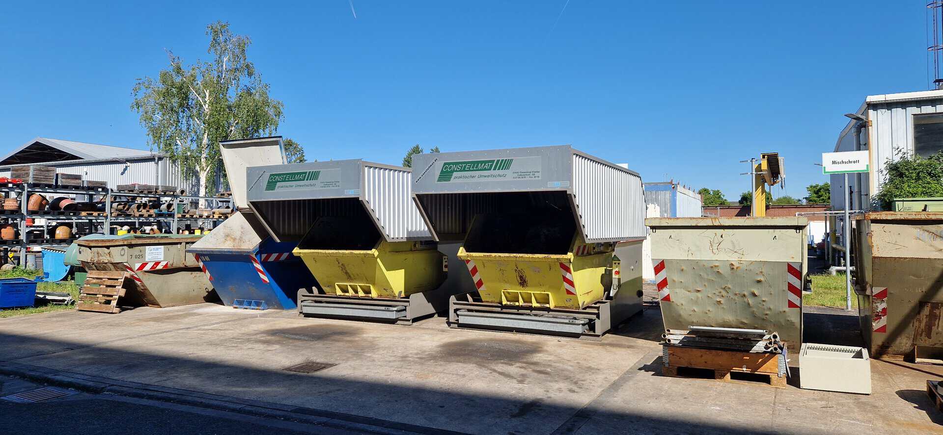 Containerüberdachung Containerstellplatz Containerstellplätze CONSTELLMAT Containerabdeckung Container Stellplatz Container Stellplätze