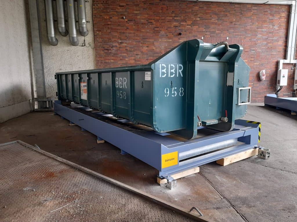 Schrottlagerung AwSV-konform