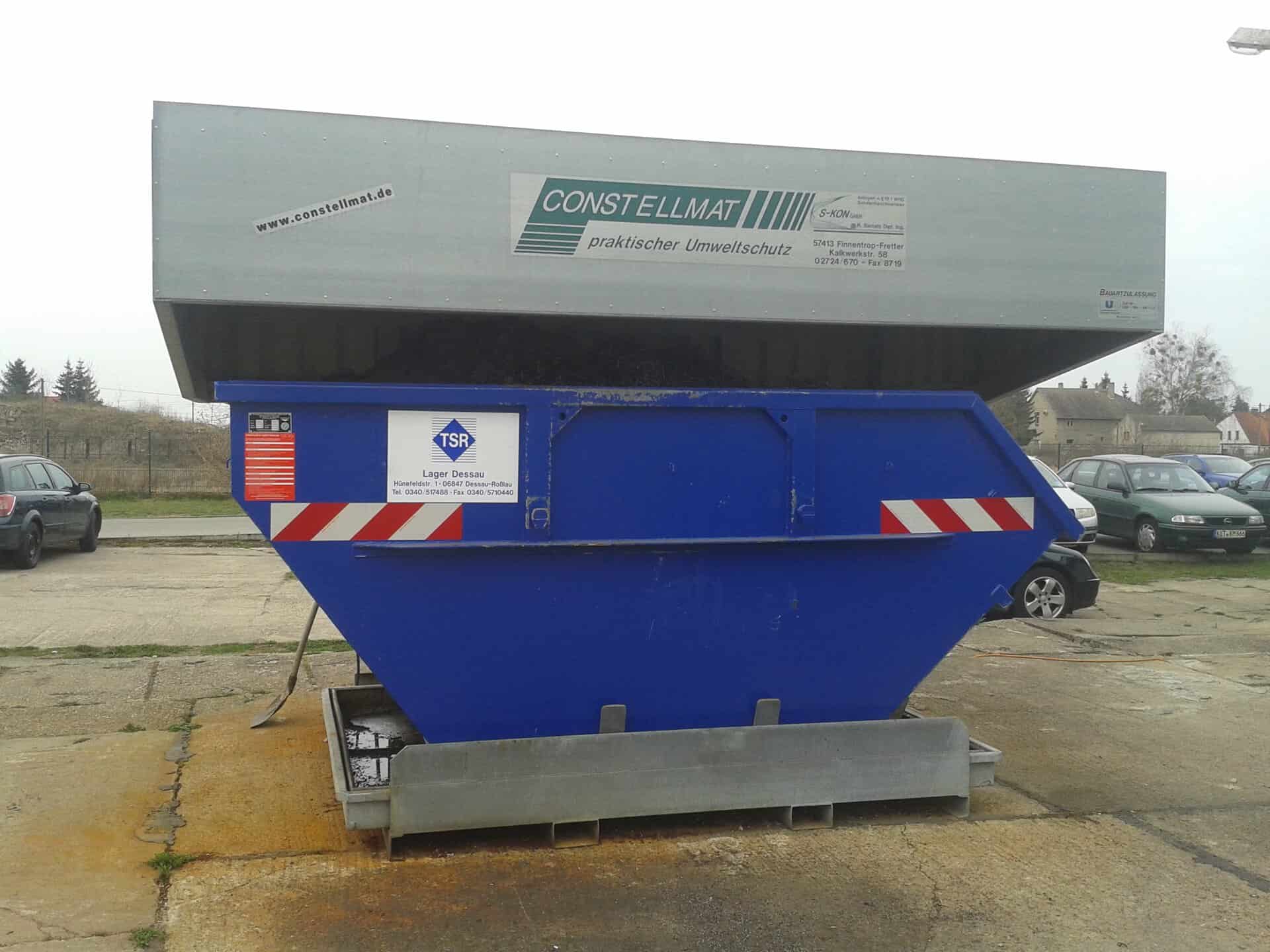 CONSTELLMAT Containerstellplatz vom Typ NCQ 100 HS