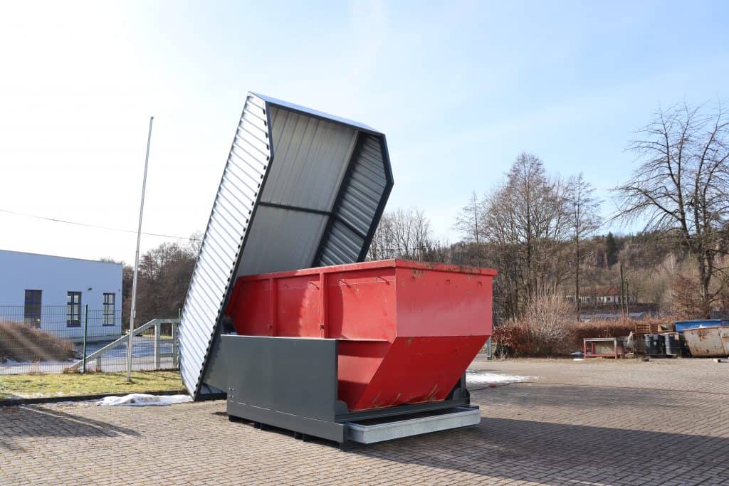 Lagerung Metallspäne