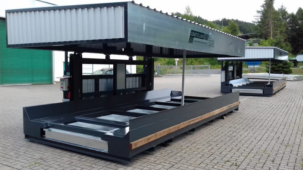 Containerstellplatz CONSTELLMAT fuer Abrollcontainer 7