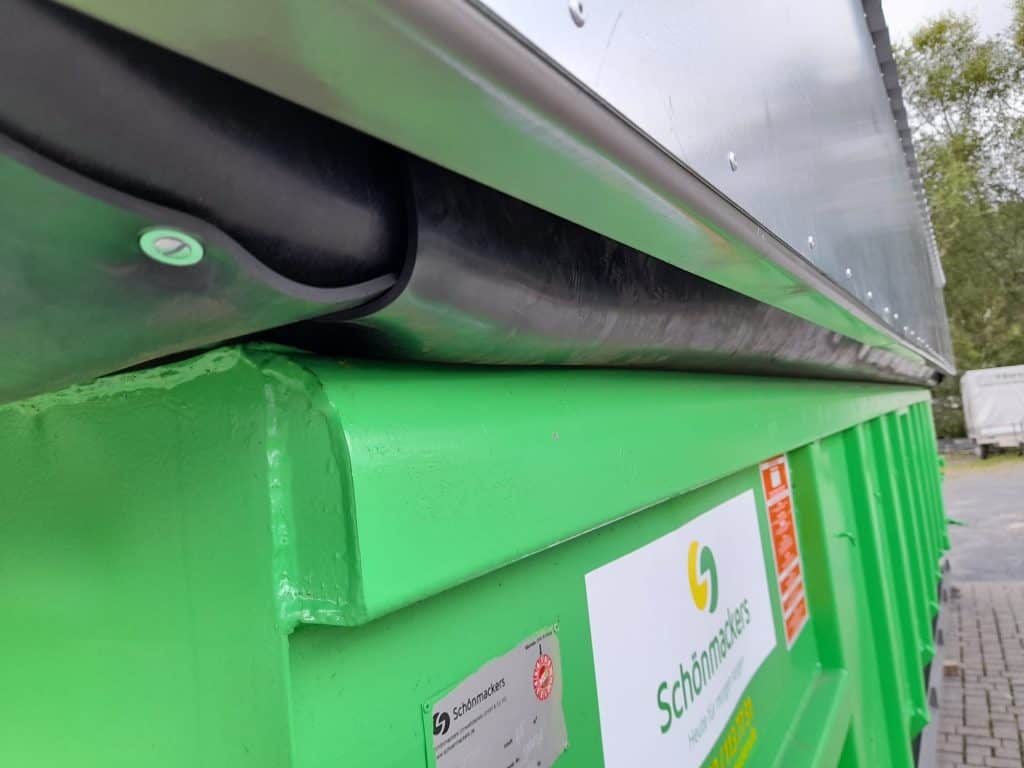 Tierschutzabdeckung für saubere und sichere Containerstellplätze 3 Tierschutzabdeckung