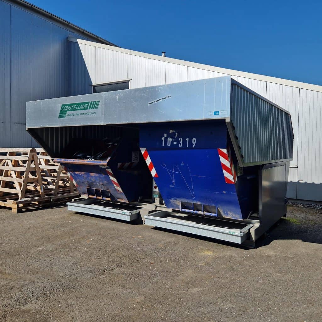 regensichere Lagerung Metallspäne