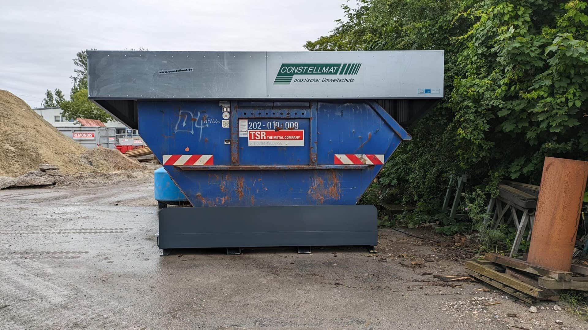 Container spaces for skips 21 constellmat ncq 100 hs 1